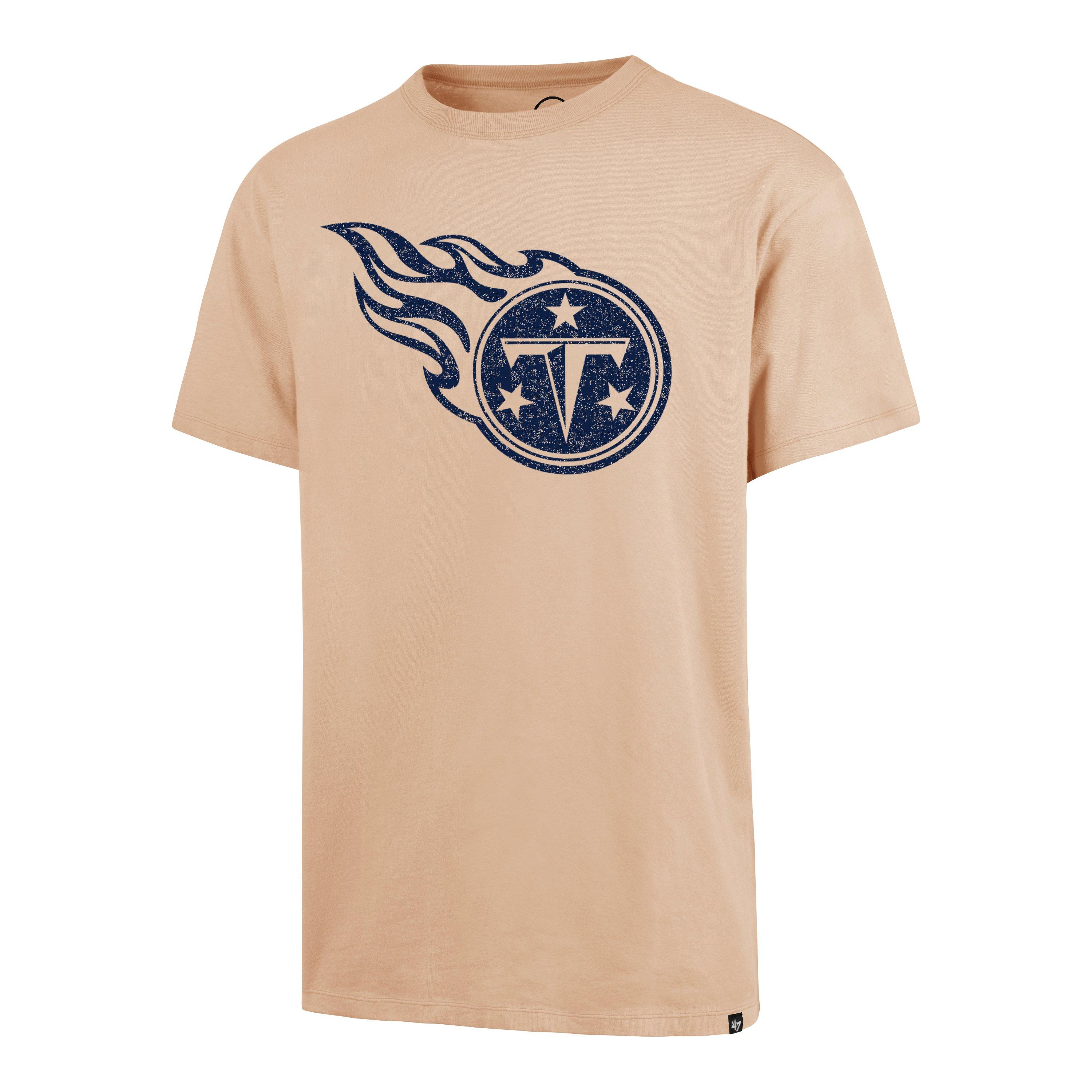 ‘47 Men’s Tennessee Titans Short Sleeve Tee - Khaki